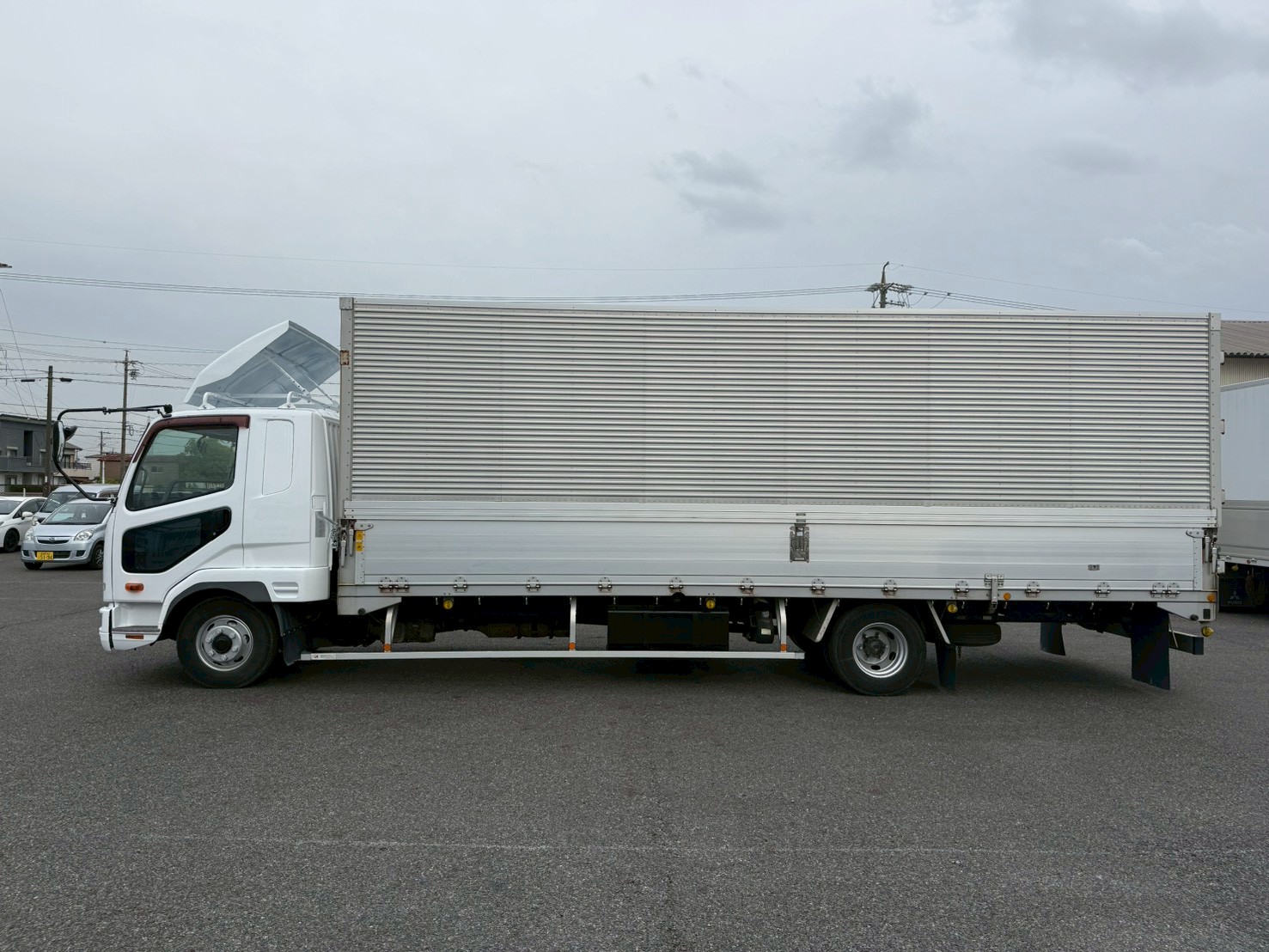 三菱 中型ワイド  アルミウィング TKG-FK61F